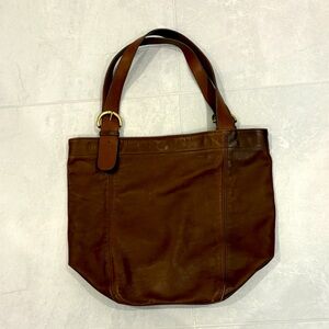Vintage Coach Waverly Soho Tote Bag Purse in Chcolate Brown